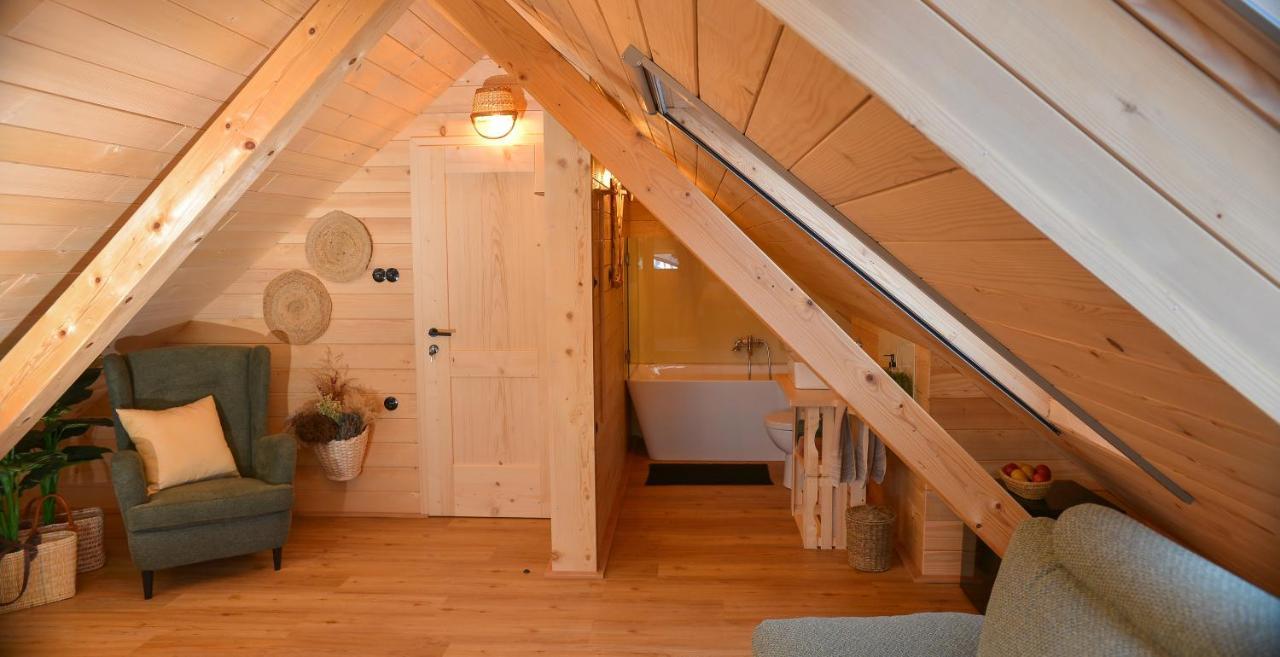 Glamping Happiness With Natural Pool Ribnica Экстерьер фото