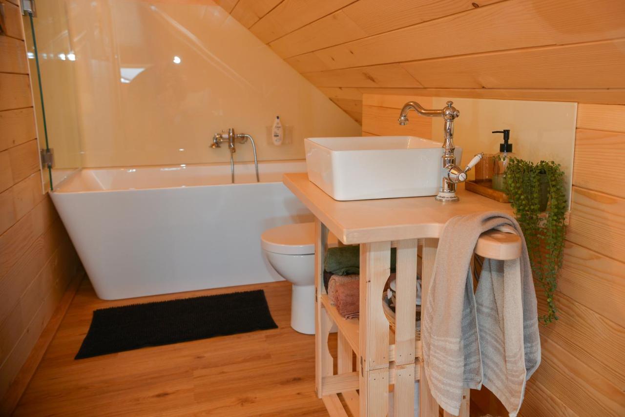 Glamping Happiness With Natural Pool Ribnica Экстерьер фото