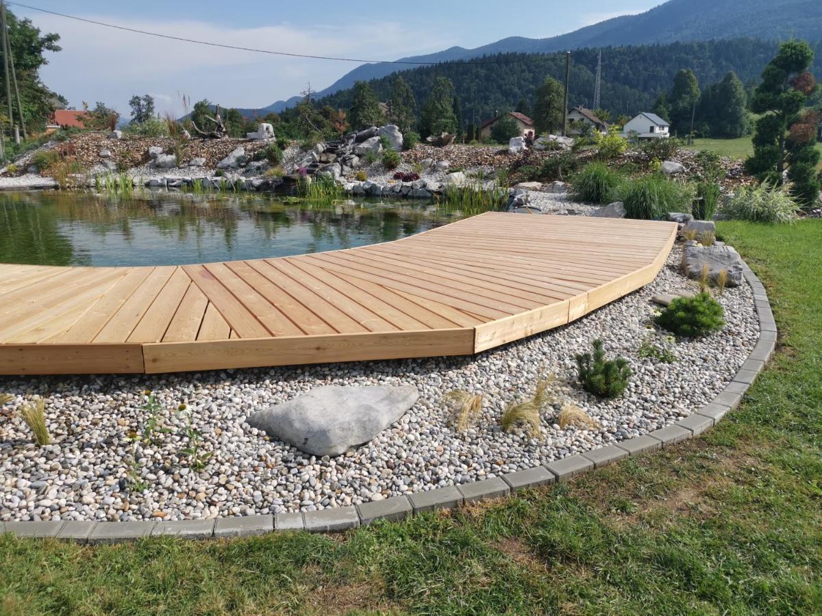 Glamping Happiness With Natural Pool Ribnica Экстерьер фото