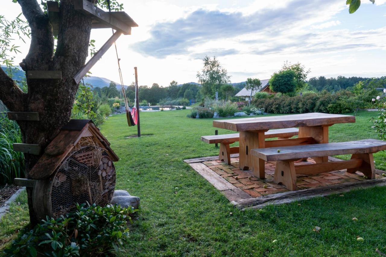 Glamping Happiness With Natural Pool Ribnica Экстерьер фото