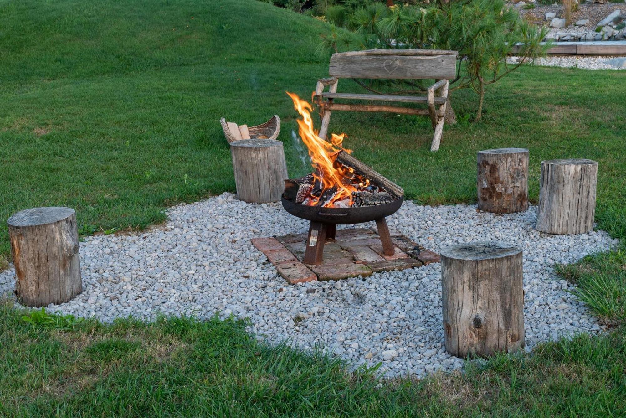 Glamping Happiness With Natural Pool Ribnica Экстерьер фото