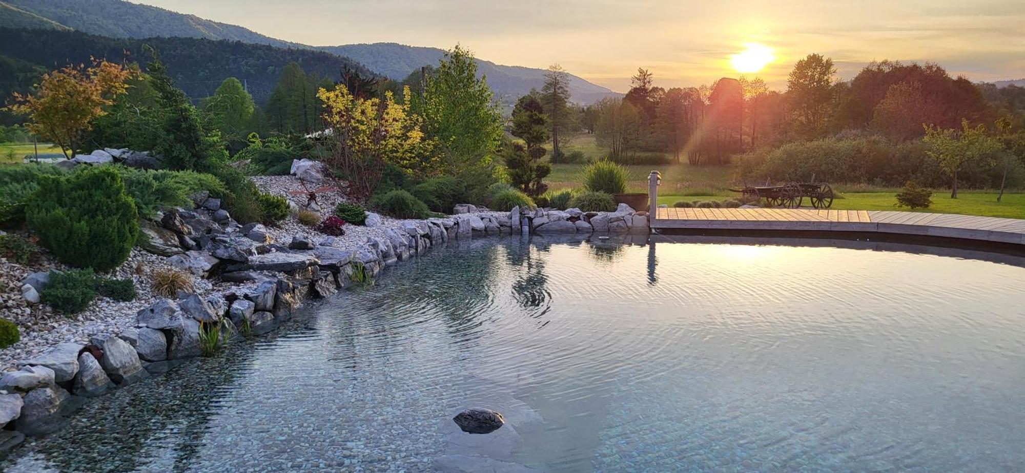 Glamping Happiness With Natural Pool Ribnica Экстерьер фото