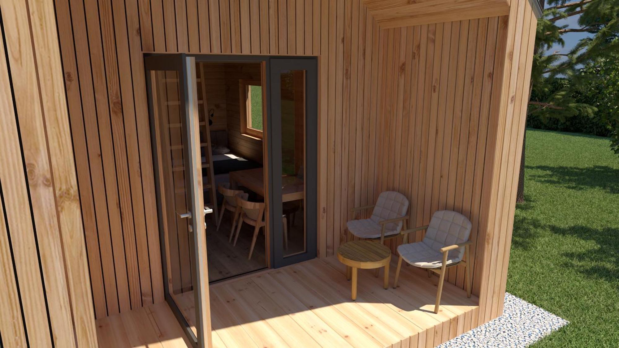 Glamping Happiness With Natural Pool Ribnica Экстерьер фото